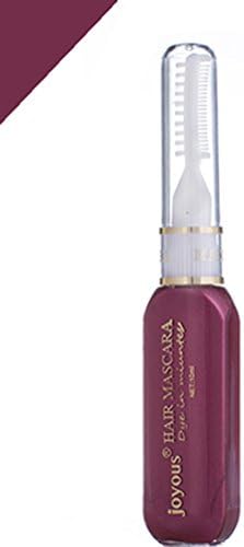 AWEN joyous Professional Hair Mascara Temporary Instant Hair Color Dye (Wine Red)