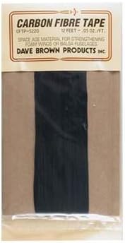 Carbon Fiber Tape, 3/4 x 12' by Dave Brown Products