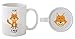 Funny Guy Mugs For Fox Sake Ceramic Coffee Mug, White, 11-Ounce