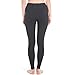 JCBABA High Waist Yoga Pants Workout Sport Leggings for Women with Pockets - Not See Through Black