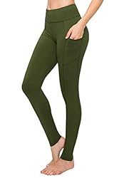 SATINA High Waisted Leggings with Pockets for Women