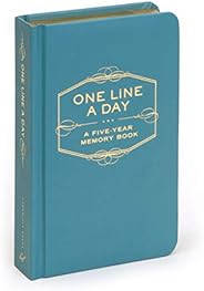 One Line A Day: A Five-Year Memory Book (5 Year Journal, Daily Journal, Yearly Journal, Memory Journal)
