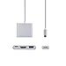 AuKing USB C Digital AV Multiport Adapter,USB 3.1 Type C hub to HDMI 4K UHD,USB 3.0 and USB C Charging Port for New Apple MacBook Chromebook Pixel and More USB C Devices