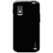 Amzer AMZ95473 Soft Gel TPU Skin Case Cover for LG Nexus 4 E960, Google Nexus 4 E960 - 1 Pack - Retail Packaging - Black