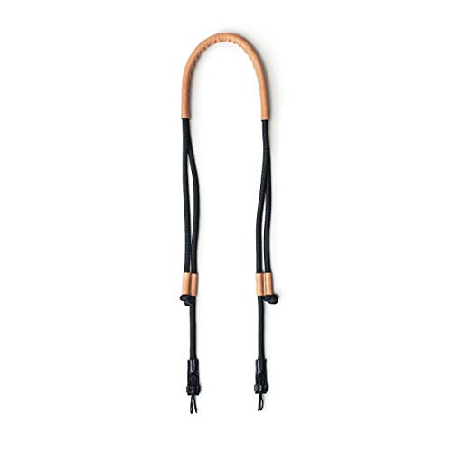 Moment - Adjustable Camera Neck Strap - Rope and Leather - Black-Natural