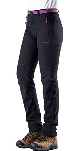 image for Tofern Womens Winter Warm Breathable Waterproof Windproof Softshell Pa