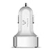 Volmate VOL66A-WS 6.6A / 33W Portable Travel Charger Rapid 3 USB Ports Car Charger With Smart Sharing IC