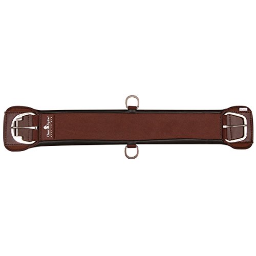 Classic Equine Feather Flex Straight Cinch, Color: Brown, Size: 30 (FFSCBR30)