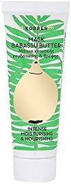4 X Korres Babassu Butter Intense Moisturising &amp; Nourishing Mask - 4 Tubes X 18ml/0.61oz each one