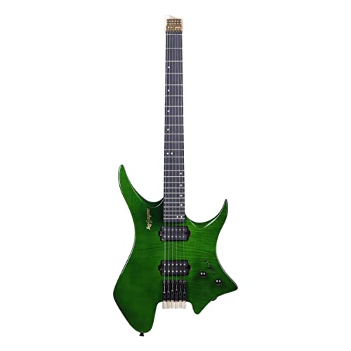 Leo Jaymz 6 Strings Headless Electric Guitar - Full