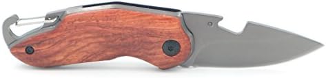 BF BRIGHTFIELD New Brightfield D022 Opening Pocket Folding Knife Assisted Tactical Door Frame Wood Handle