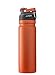 AVEX FreeFlow Autoseal Water Bottle, Orange, 700ml/24 oz