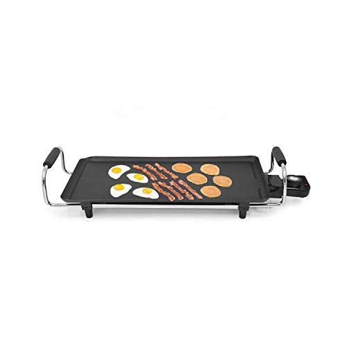 Electric Griddles with CoolTouch Rubber Grip Handles Nonstick, for