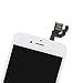 Only for iPhone 6 4.7inch LCD Screen Replacement Touch Digitizer Full Assembly with Home Button, Front Camera, Ear Speaker, Repair Tools,Not compatible with iPhone 6S or 6 Plus, White