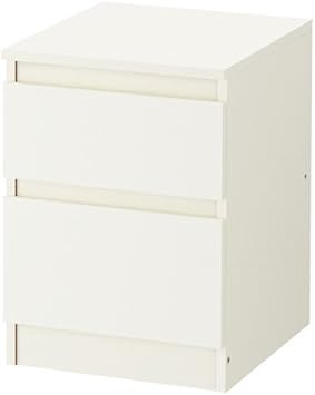Ikea Kullen Chest Of 2 Drawers White 35x49 Cm Amazon Co Uk