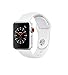 Apple Watch Series 3 42mm Smartwatch (GPS + Cellular, Silver Aluminum Case, White Sport Band) (Renewed)