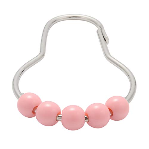 image for Amazer Shower Curtain Hooks Rings, Stainless Steel Shower Curtain Ring