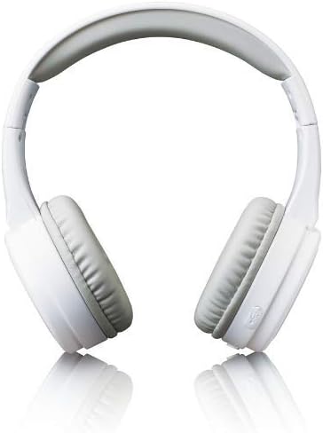 LENCO HPB-330 - HEADPHONES BLUETOOTH, WIRELESS, SPLASHPROOF - WHITE