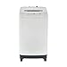 GE Haier HLPW028BXW Portable Washer with 2.1 cu. ft. Capacity 6 Washing Cycle Adjustable Leveling Legs Lift and Carry Handles on Ca