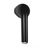 Mini Bluetooth Headphones, Wireless Earphone Hands-Free Earbud, Bluetooth Headset for Apple iPhone 8, 8plus, X, 7, 7plus ,6s, 6plus (One Piece left ear)-Black