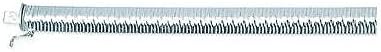 Sterling Silver Rhodium Diamond Cut Cleopatra Bracelets
