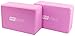 FIT SPIRIT® Set of 2 Pink Exercise Yoga Blocks - 9