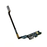 ePartSolution-Samsung Galaxy S4 SGH-M919 USB port Charging Port & Microphone Mic Flex Cable Ribbon Replacement Part USA Seller