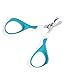 PetBonus Professional Pet Nail Clipper,45-Degree Curved Design,Super Easy and Safe,For Small Breed Dog,Cat,Rabbit,Ferret and Small Animals(Cyan)