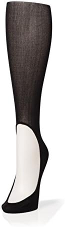 KEYSOCKS Classic Knee High No Show Socks-Black