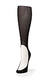 KEYSOCKS Classic Knee High No Show Socks-Black
