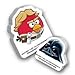 Star Wars Angry Birds Erasers Collection Set of 24 Toys