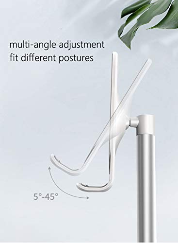 Cell Phone Stand for Desk, Cell Phone Stand Adjustable Desk Phone Holder Tablet Holder (Silver)