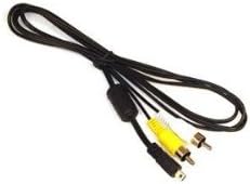 MPF Products EG-CP14 AV Audio/Video RCA Cable Cord Replacement Compatible with Select Nikon Coolpix Digital Cameras (Compatible Models Listed in The Description Below)