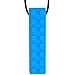 Chew Brick Sensory Chewing Necklace - 1-Pack Blue - Chewelry for Autism & Oral Motor Special Needs Kids - Calming Textured Chewy Stick Helps Girls & Boys with Biting Teething - by Solace (Age 5+)