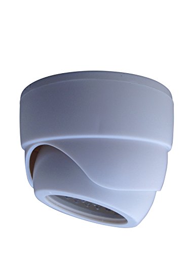 UniquExceptional UDC8-white, Indoor Dummy, Fake Dome Security Cameras with 30 Illuminating Nightime LEDs