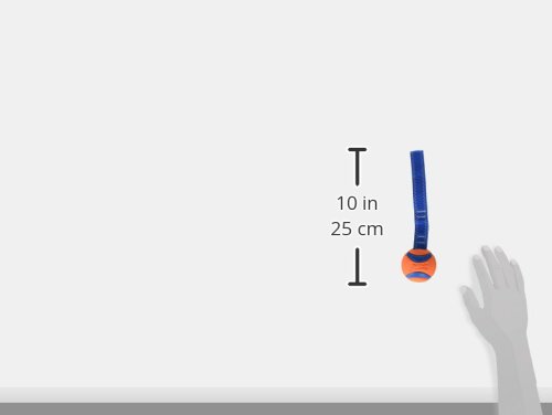 Chuckit! Ultra Tug Dog Toy, Medium Fetch and Dog Ball Tug Toy for Dogs 20-60 Pounds