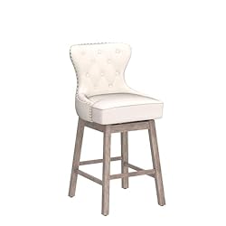 HOMCOM Upholstered Fabric Bar Height Bar