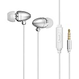 MCigmee (TM) Ultra Compact Aluminum In-Ear Headphones with Remote Control and Mic