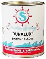 CALIFORNIA PRODUCTS M744-4 Marine Paint, Signal Yellow