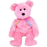 TY Beanie Baby - SHERBET the Bear (Pink Version)