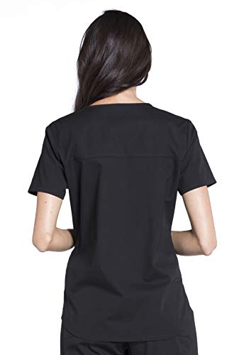 3 Cherokee+Professionals+WW665+V+Neck+Black