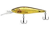 Dynamic Lures Travado DP Shallow Diving Fishing Lure | 4.00 Inch 5/8 Oz | Long Lipped Trolling Lure | (2) - Size 10 Treble Hooks | For Fishing Bass, Trout, Walleye, Carp | Count 1 |