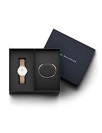 Daniel Wellington y el acero inoxidable de cuarzo reloj Casual, Color: dorado rosa (Modelo: dw00500003)