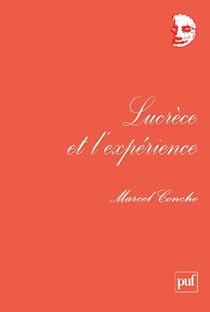 Lucrece Et L Experience Marcel Conche Babelio