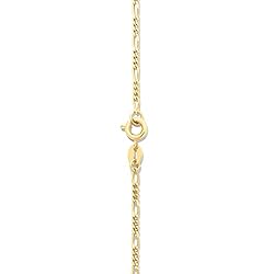Amazon Essentials 14K Gold Plated Fine Figaro Chain