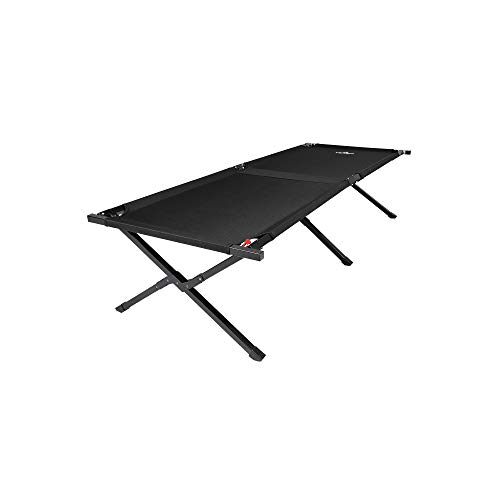 TETON Sports Adventurer Camp Cot with Patented Pivot Arm; Finally, a Cot that Brings the Comfort of Home to the Campsite; Camping Cots for Adults; Easy Set Up