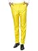 Suitmeister Solid Colored Suits - Yellow - Includes Jacket, Pants & TiE