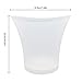 Colorful LED Ice Bucket, UMIWRE Luminous Ice Bucket Insulated Circular 5L High-Capacity Glowing Atmosphere Holiday Party Bar Multi-Color Club Bar Set Ice Shock Blinking Beer Wine Whisky Vodka Martini