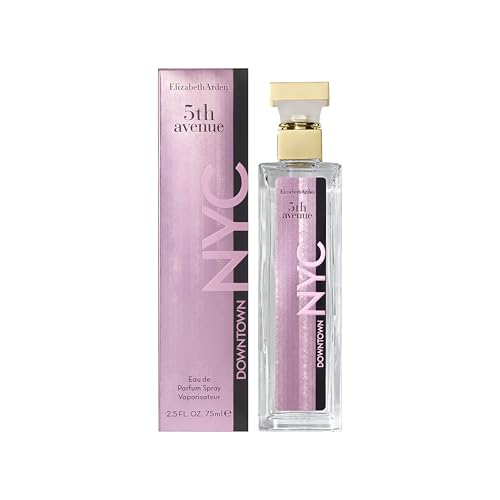 Elizabeth Arden 5th Avenue NYC Downtown Eau de Parfum, 75ml, Floral Chypre Fragrance, Luxury Perfume for Women