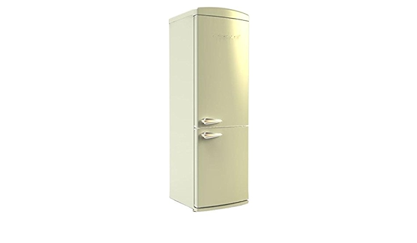 Nevera combi retronofrost a beige : Amazon.es: Hogar y cocina